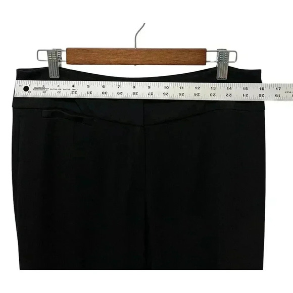 Eileen Fisher Black Straight Dress Pants Size 8 Career Work Office - Picture 7 of 9
